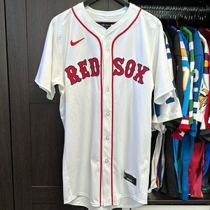 Rafael Devers Nike MLB Boston Red Sox Authentic Elite Home Jersey - 44/L